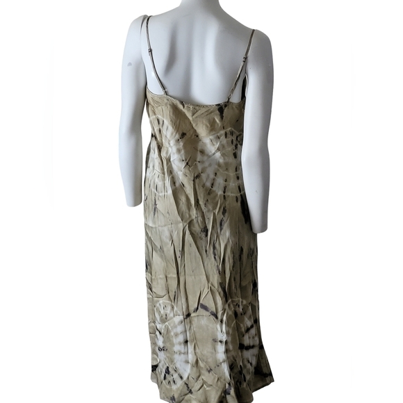 Young Fabulous & Broke Evie Satin Slip Dress in Toffee Caramel Bronze L … - Picture 8 of 14